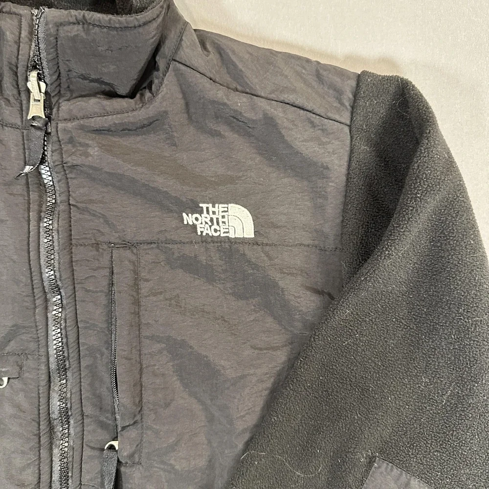 The North Face Jacket Mens Small Black Apex‎ 800 Fleece Full Zip Softshell